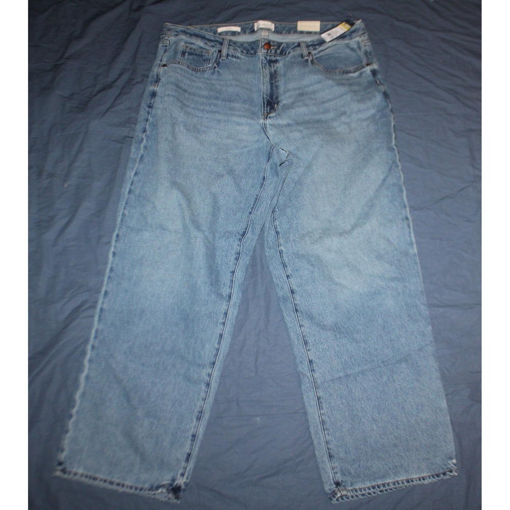 Universal thread Women's Mid-Rise 90s Baggy Wide Leg Jeans blue Size 17